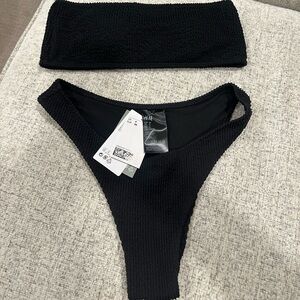 H&M bikini set in black